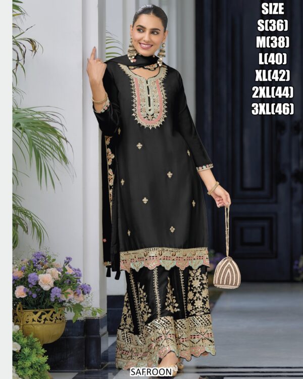 Safroon 3 Piece Suit - Image 3