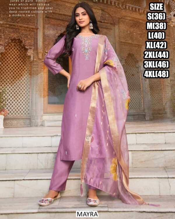 Kurti Pant With Dupatta - Image 2