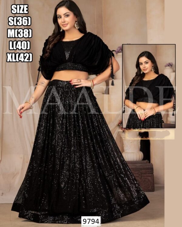 Designer Muslin Handwork Suit - Image 5