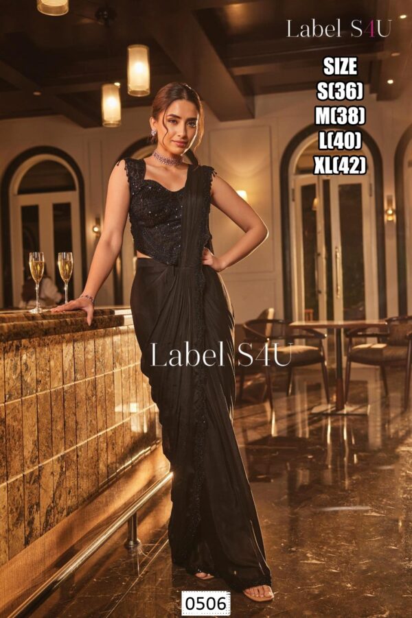 Indo-Western Bridesmaids Designer Outfits - Image 4