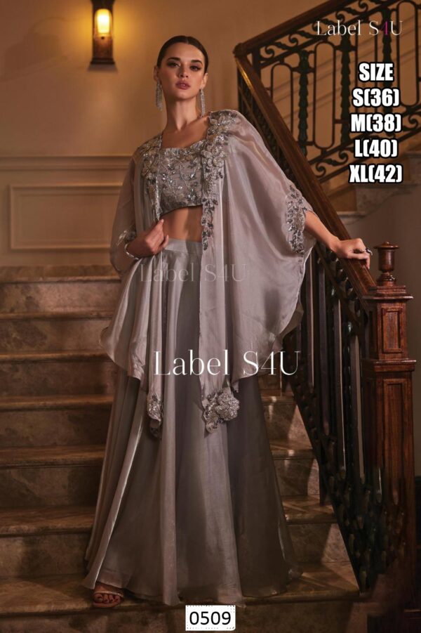 Indo-Western Bridesmaids Designer Outfits - Image 7