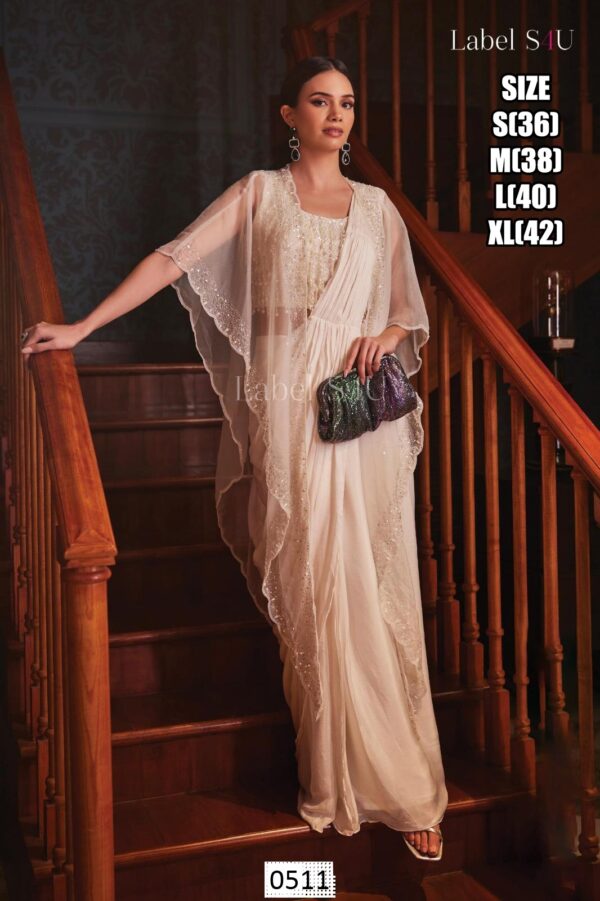 Indo-Western Bridesmaids Designer Outfits - Image 9
