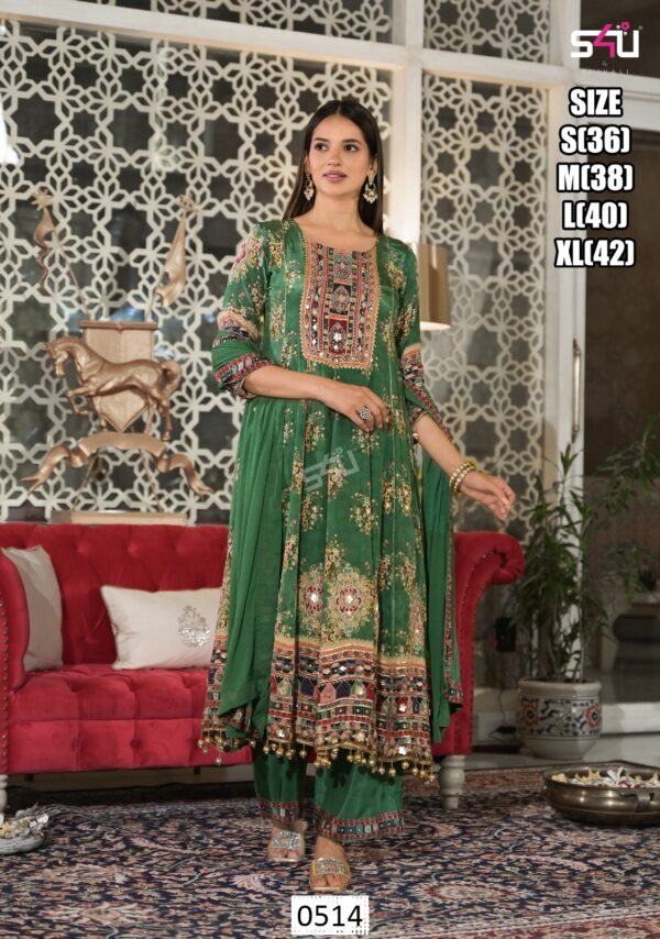 Indo-Western Bridesmaids Designer Outfits - Image 12