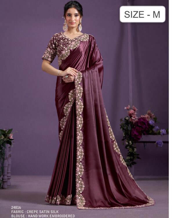 Cozy Saree With Blouse - Image 3