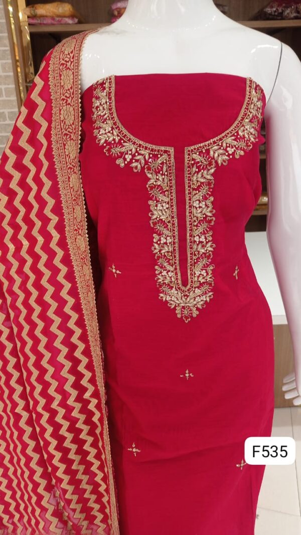 Imported Maheshwari Silk Dress