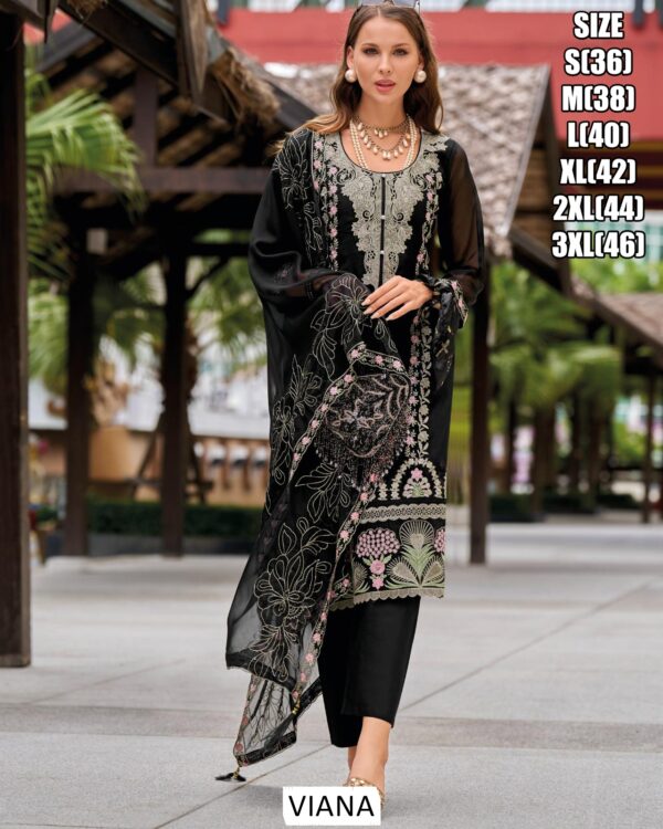 Blooming Organza Beautiful Suit - Image 3