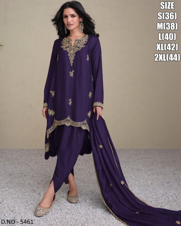 Premium Silk Anarkali Suit - Image 5