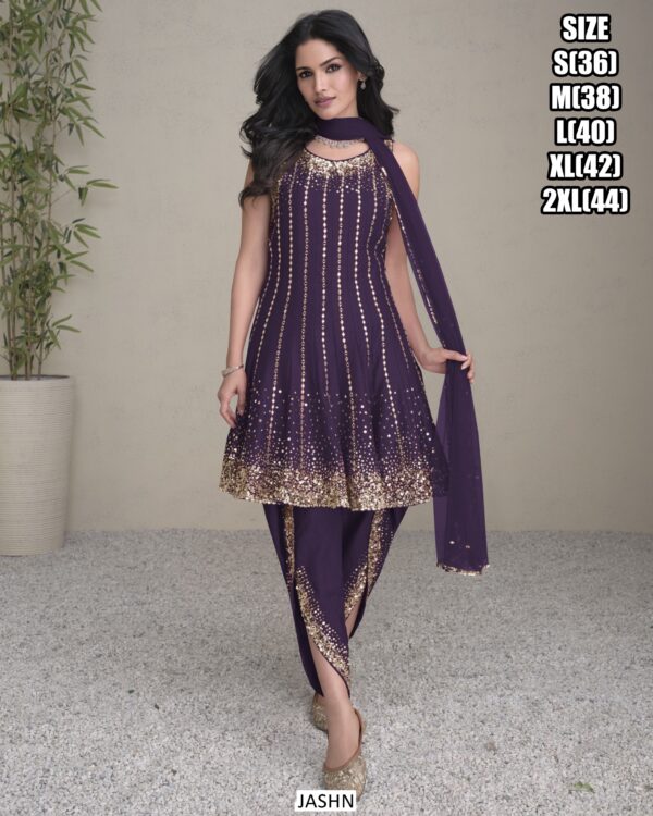 Premium Silk Anarkali Suit - Image 3